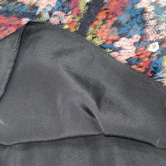 LOFT small petite pull on floral boho dress - Picture 10 of 11